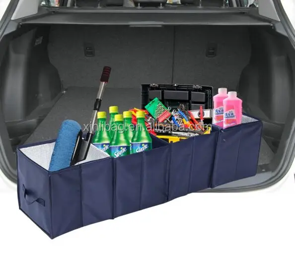 Автомобильном багажнике, багажный Органайзер складная сумка-холодильник кулер аккуратные холодильник утепленные путешествия Кемпинг Портативная сумка для хранения