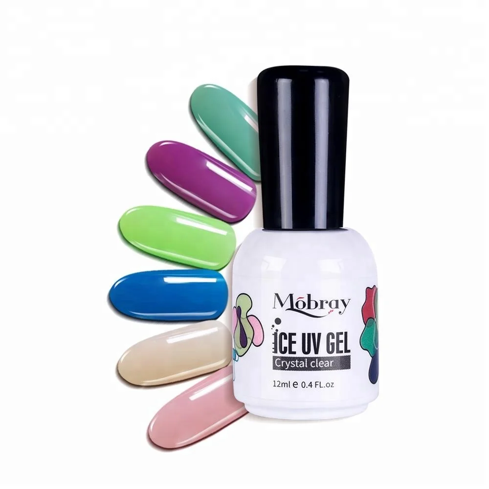 Mobray gel nail polish promotional LED gel polish soak off ice uv gel