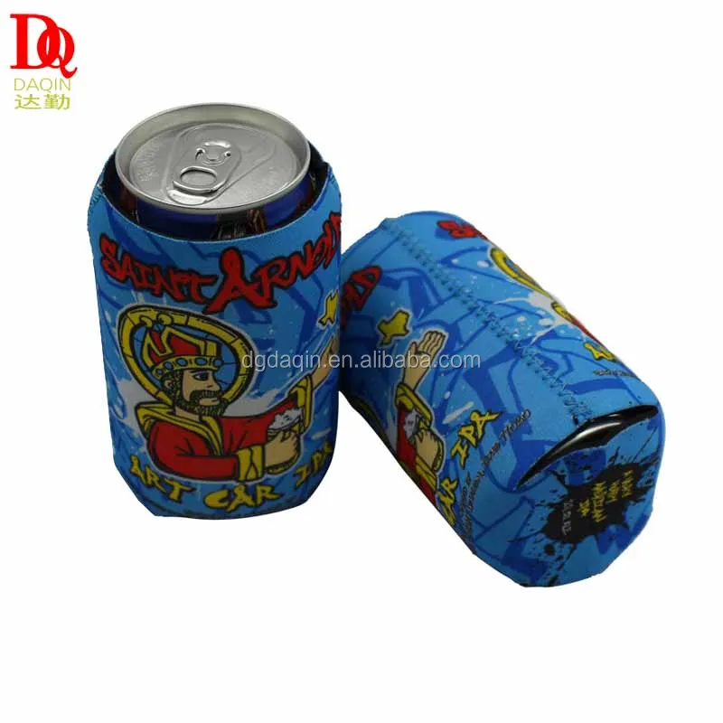 High Quality Factory Price Promotion Gift Sublimation Gel Beer Neoprene Can Cooler