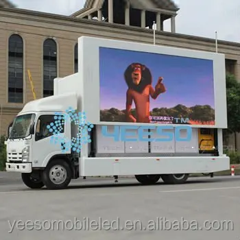 Led Mobile Truck with advertising led billboard