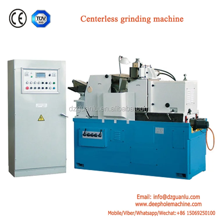 Automatic Centerless Round Pipe Grinding Machine For Aluminium Polishing