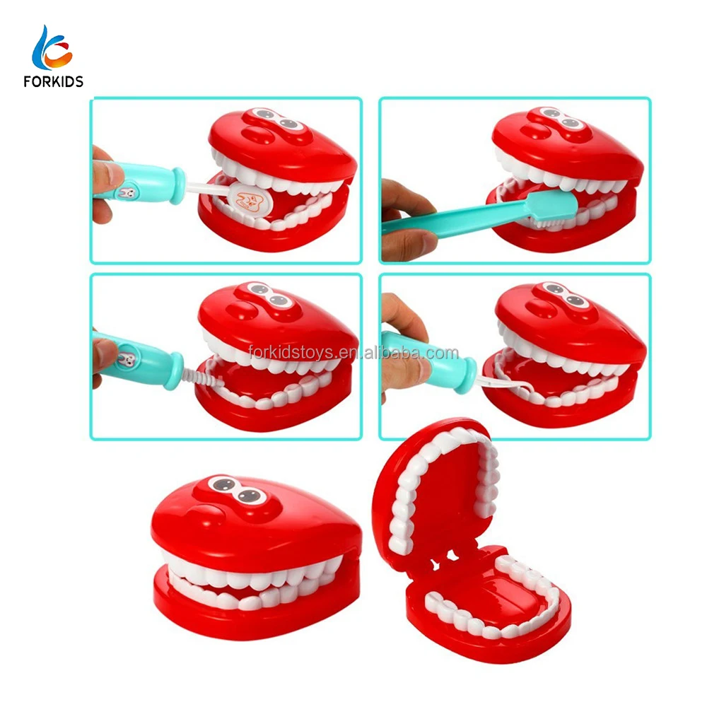 
Amazon 15 pieces dentist toy, pretend play hospital doctor toys set 