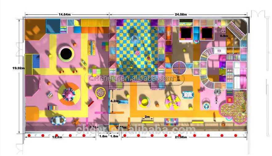 Cheer Amusement Sweet Candy Funland Indoor Children Park