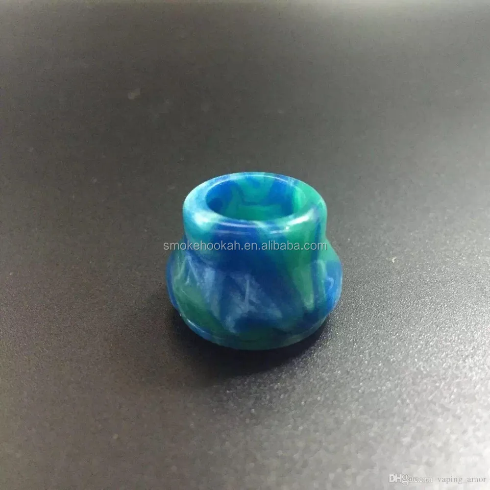 Summit style wide bore top cap drip tip kupcake top cap