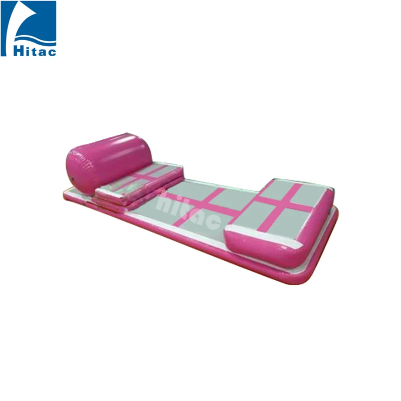 China supplier 500D pvc double wall fabric for gym mat and sup board