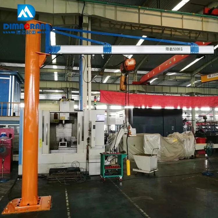 Алюминиевая конструкция 500 кг напольный Электрический подъемник стрела кран Филиппины цена для продажи
