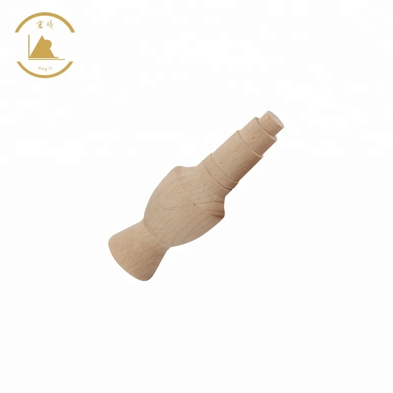 Factory direct fishing stick rod with wooden handle light weight