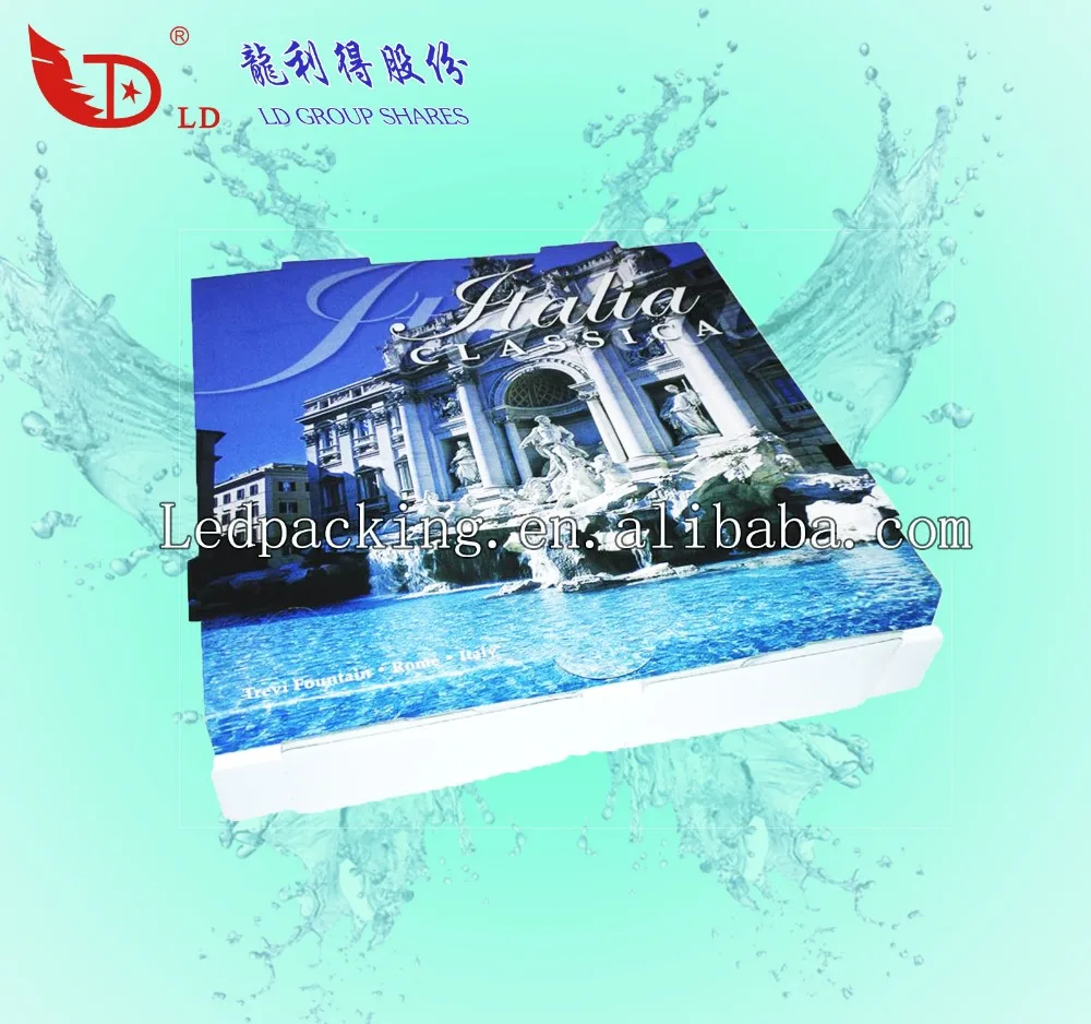 Specializing in the production printed Food Grade frozen pizza box