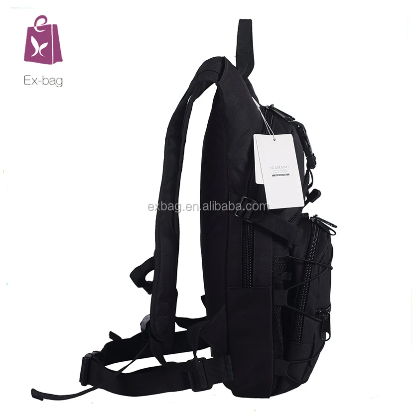 Hydration Backpack with 2L Water Bladder,Outdoor Pack for Running Camping Cycling Travel,Camo Rucksack for Men Women Kids