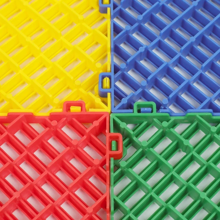 Garage Flooring Car Floor Mat PVC Interlocking Garage Plastic Floor Tile
