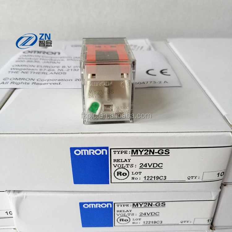 
Omron General Purpose Relay MY2N-GS 24VDC with 8 pin terminal 