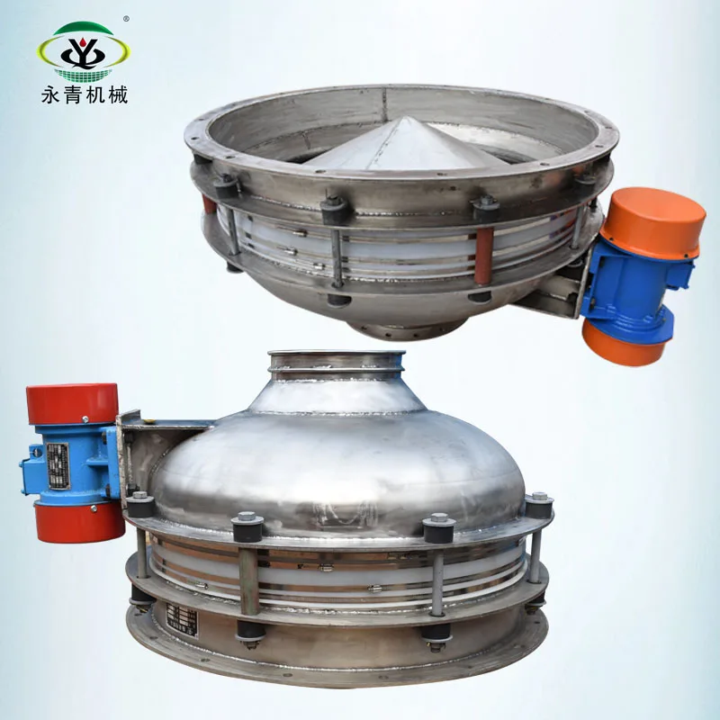 Vibrating hopper feeder activator for Live Bottom Bins, Shaker Bins, Vibrating Silo Bottoms