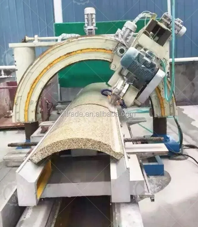 TJLMZ-1400  CNC Pillar cutting machine stone profiling machine stone cutting machine for pillar column Computer Automatic Roman