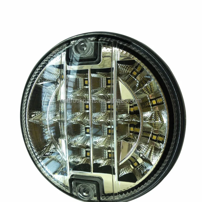 Hot Sale Parking Car 20leds Round Combination Tail Light 24v Trailer Indicator for truck tractors