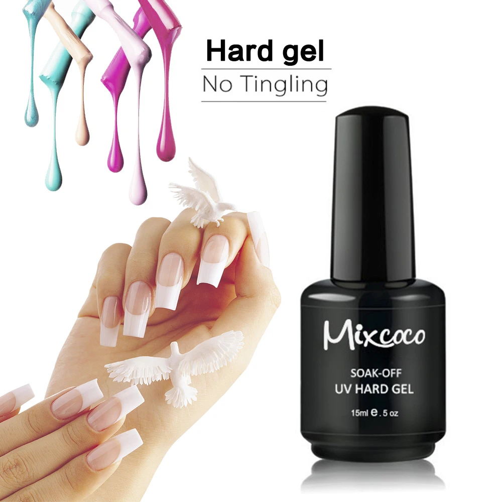 Mixcoco hot selling build gel in bottle uv build gel polish structure gel