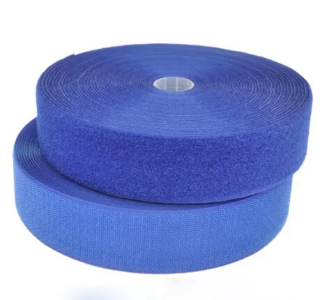 Manufacturer colored hook and loop strap for garment and shoes