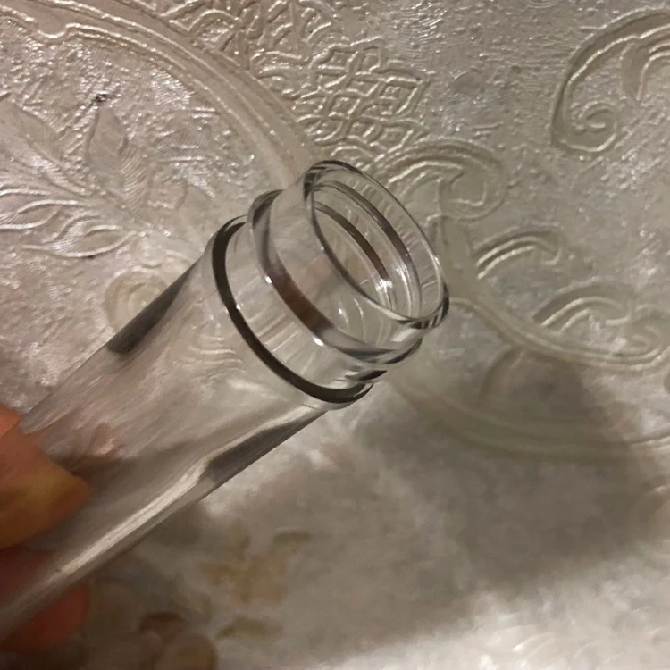 Practical products 24/410mm 23g clear cosmetics pet preform for preform plastic bottle