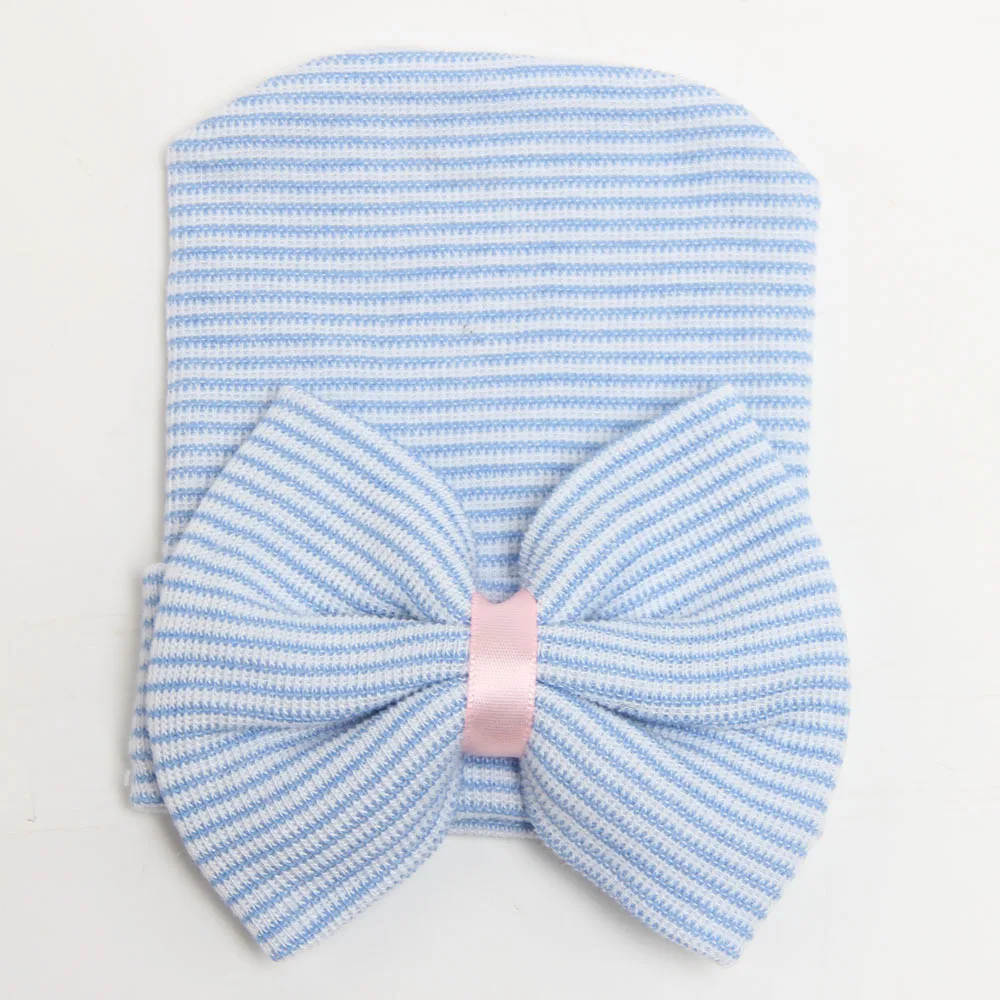 Unisex Baby 100% Cotton Adjustable Knot Hat