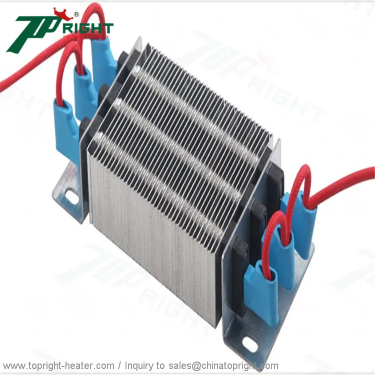 
75*65*15mm electric aluminium finned ptc air heating element, electric ptc heater 