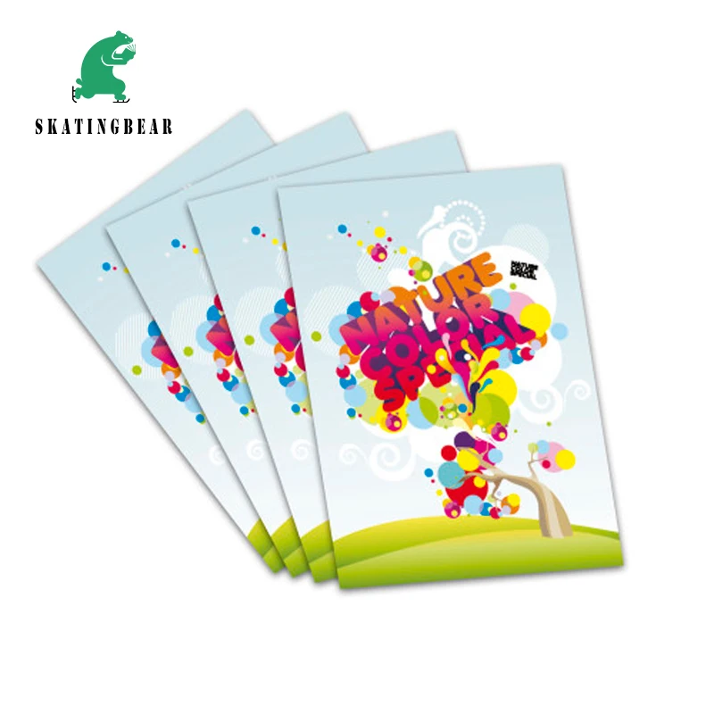 Thick Paperboard Poster Flyers Leaflet Printing Service 250gsm A4