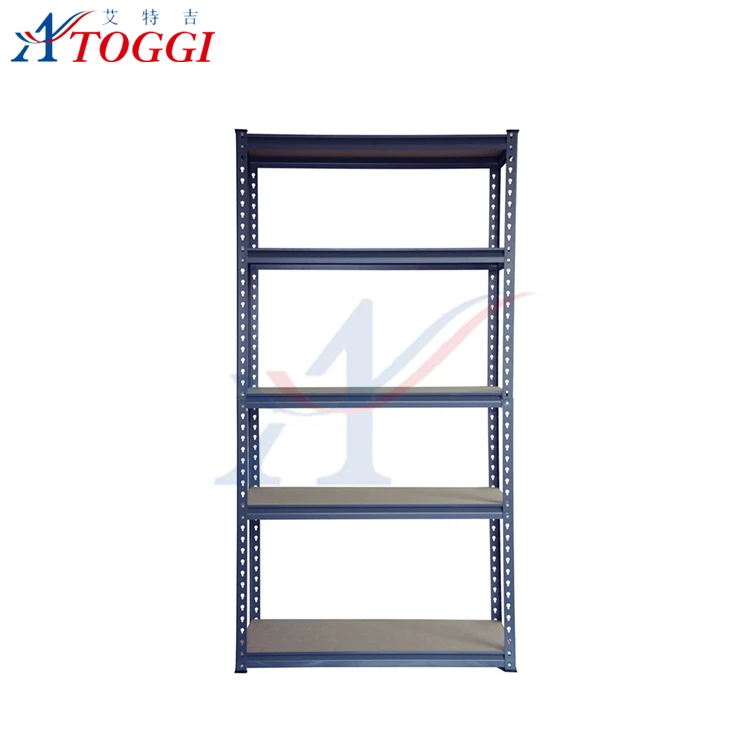 Household simple light duty angle steel rack
