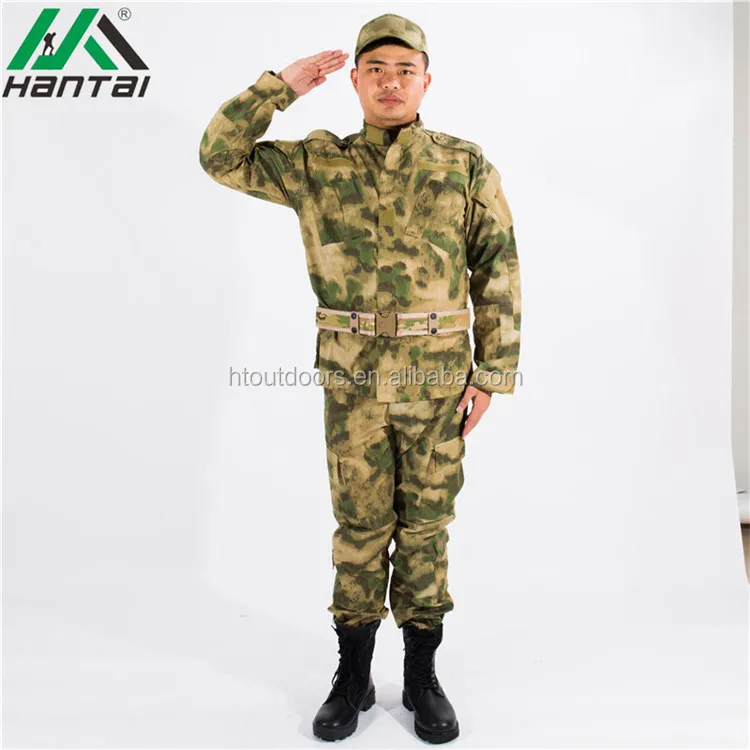 Made in China wholesale green military uniform
