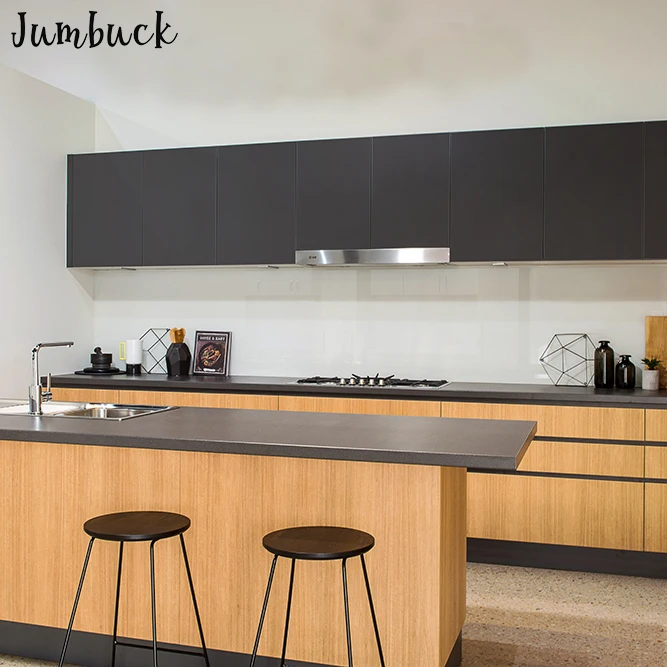 
Buy affordable simple and fresh aluminum profile for wood kitchen cabinets 