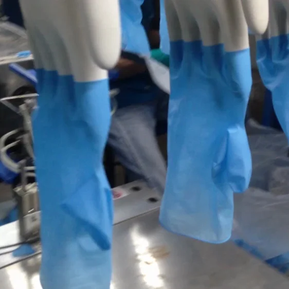 China nitrile latex surgical glove making manufacturing production line to make glove