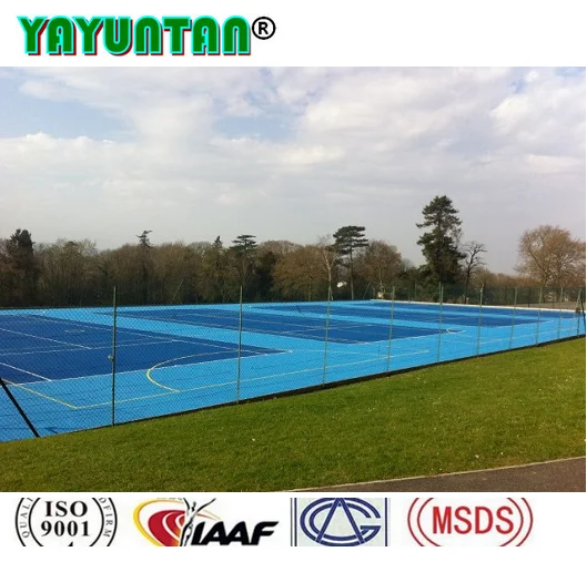 Acrylic badminton floor mat/badminton court mat