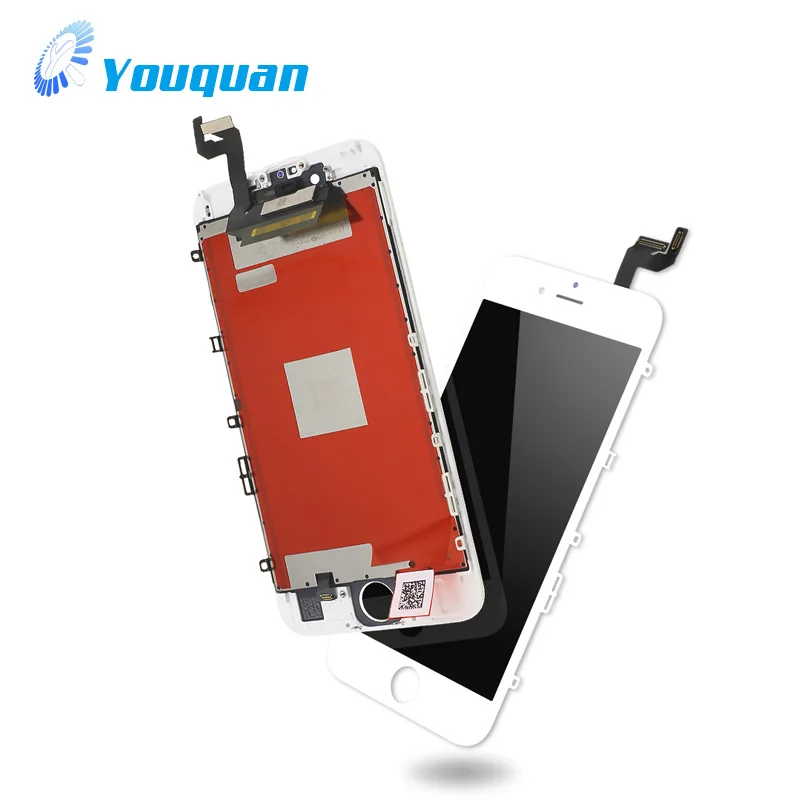 100% QC pass, полностью оригинальный ЖК-экран для iphone 6s, черный, белый