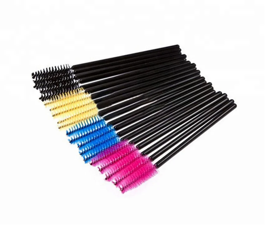 2024 Hot Sale Micro Disposable Extension Eyelash Brushes Individual Applicators Mascara Brush
