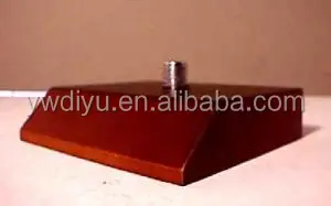 
single beer tap handle wooden display stand 