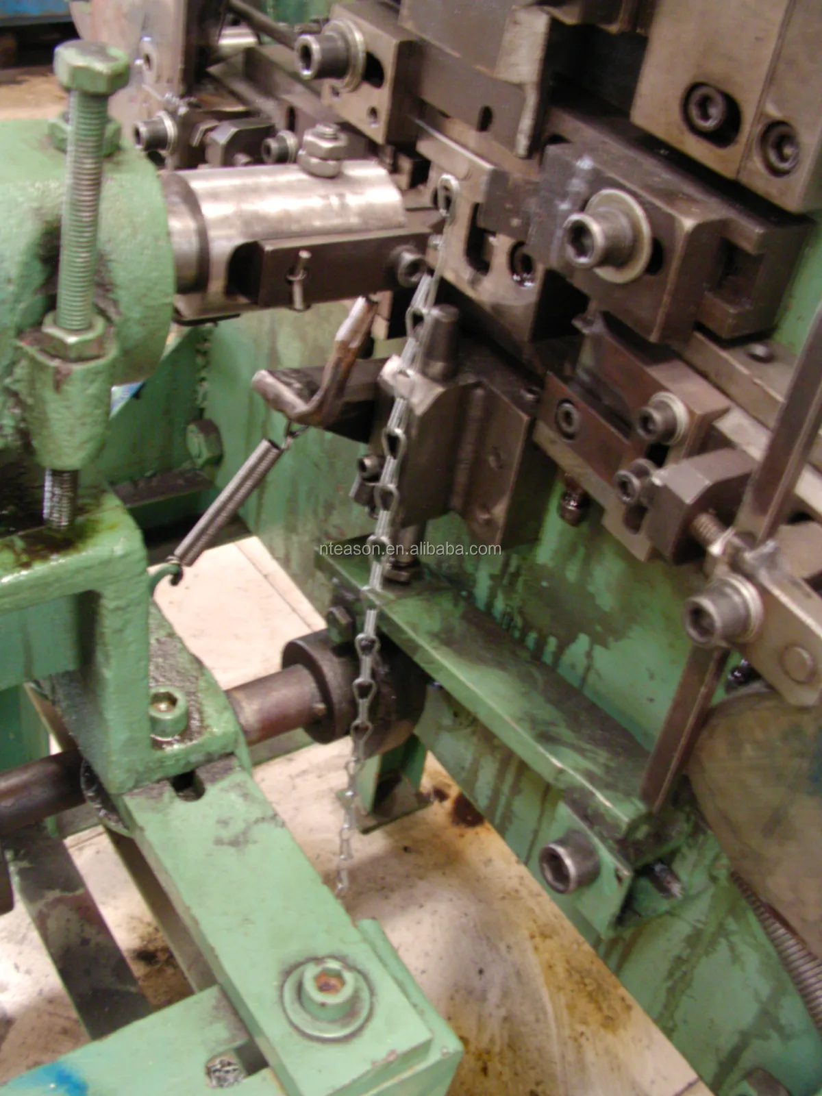 
double hook chain making machine chain link bending machine video 