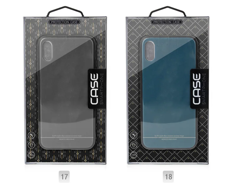 
Blister tray mobile phone case packing box for Phone X 