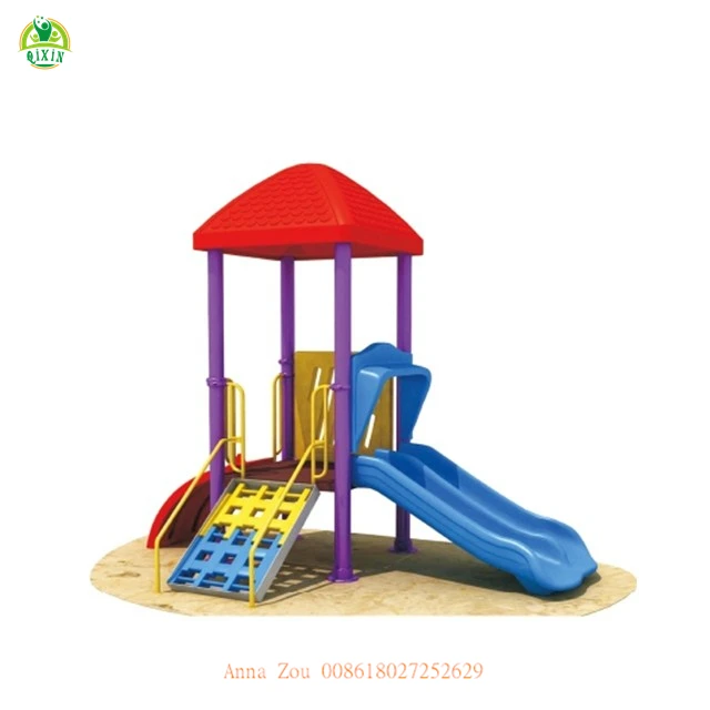 Excellent mini cool playground equipment play system outdoor play set plan QX 068D (1936289950)