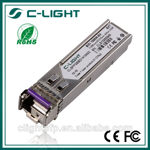 1000m comptible со finisar биди sfp модуль 40km smf 1310/1490