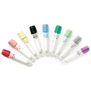 
Pet Plastic Blood Collection Test Tube with Rubber Stopper 