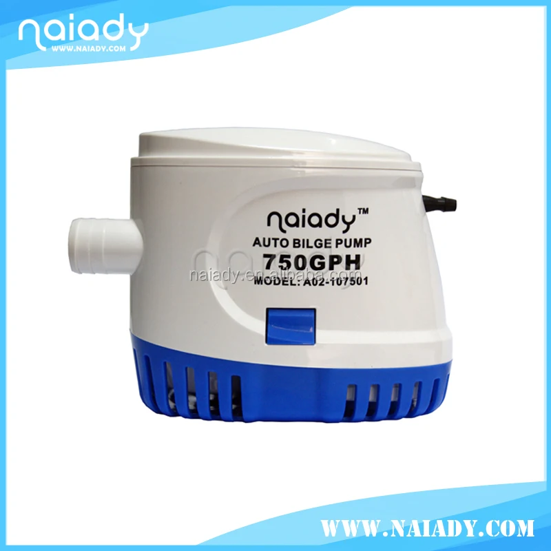 NAIADY 750GPH DC Automatic Boat Bilge Water Pump for marine