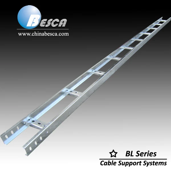 Aluminium cable ladder size 300/450/600x100mm