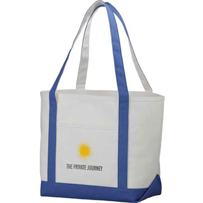 Cotton Boat Totes Personalized Reusable Shopping Tote Bag Wholesale