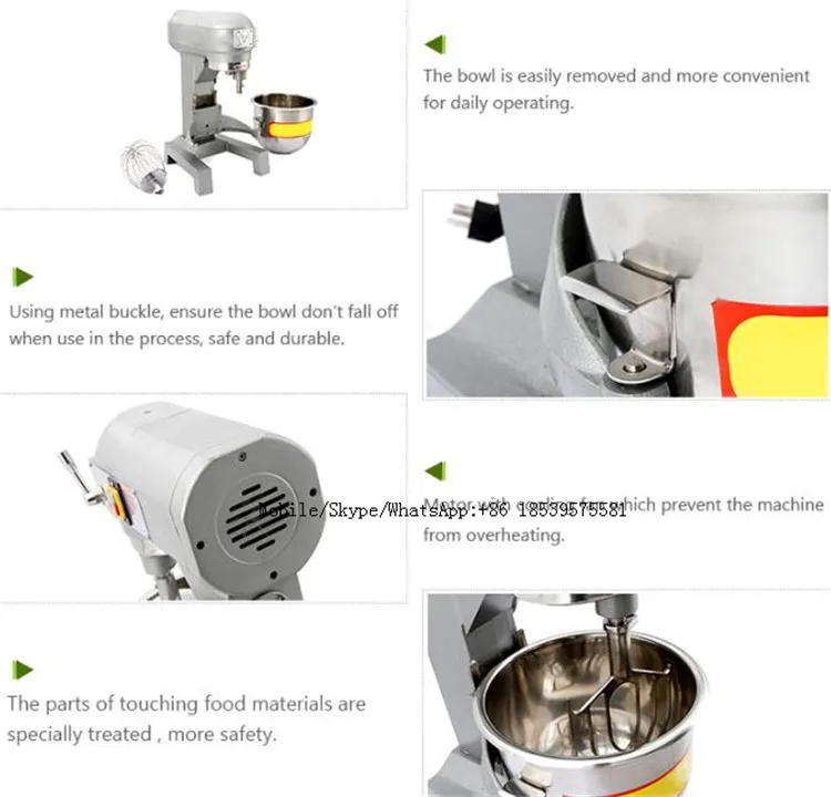  Подставка-миксер для изготовления тортов с чашей смешивания венчиком крючком теста и поддоном миска 10 л