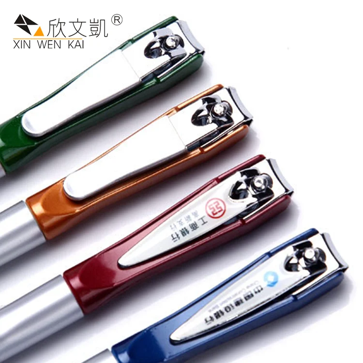 
March Expo Promotional Novelty Design Multi-Function Creative Nail Clipper Ballpoint Pen 