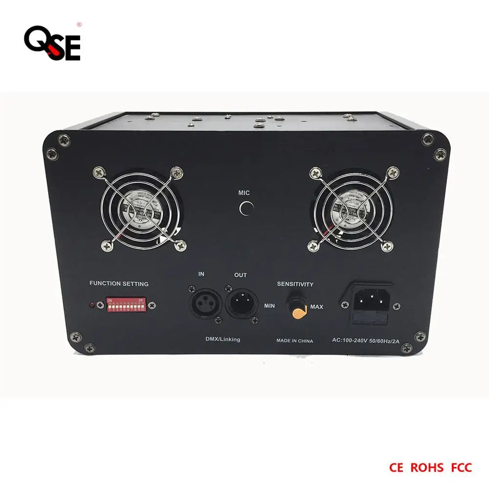 Animation laser 4 Lenses laser projector Laser diode source effect with built in animation emitting red green blue yellow beams