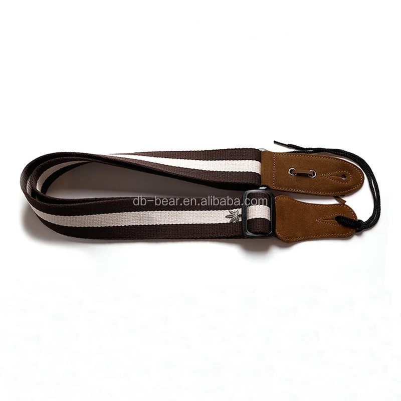 
packaging genuine leather electric bass guitar straps 