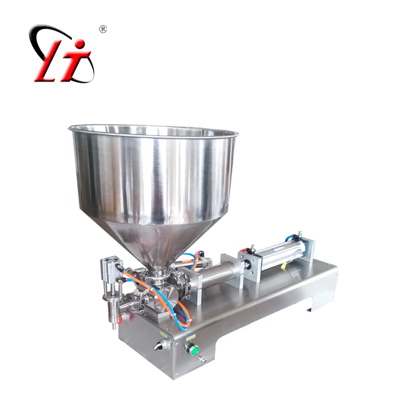 G1WG liquid filling machine automatic quantitative paste filling machine liquor honey beverage soy milk  chili oil sauce filling