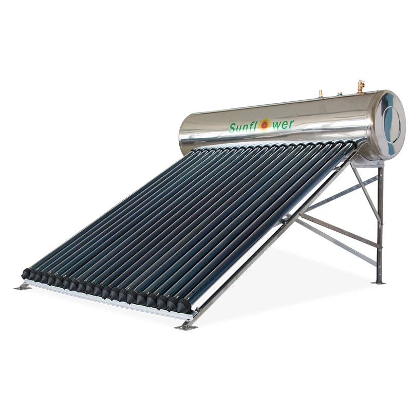 SFH250 250L Integrated High Pressure Solar Water Heater Stainless Steel with Heat Pipe CE ISO for Project or Domestic Hot Water