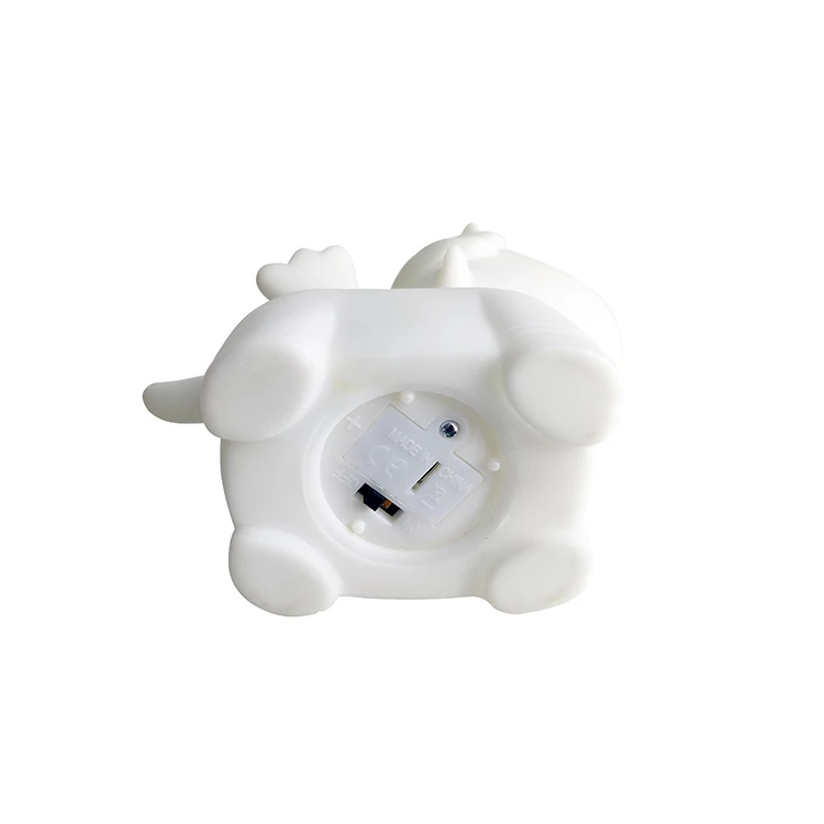 NEW DESIGN unicorn shape battery power warm baby night light for Kids