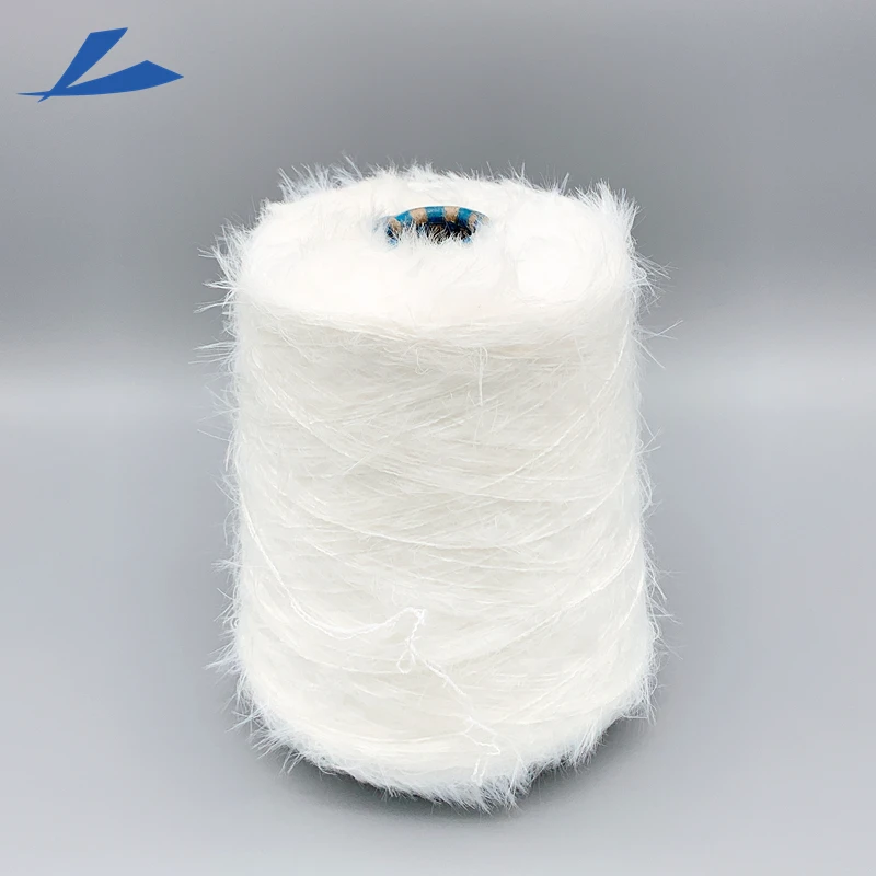 Оптовая продажа, пряжа из норки 2 см, 1,3 см, 0,9 см, пряжа для волос, пряжа для вязания на плоской основе от производителя