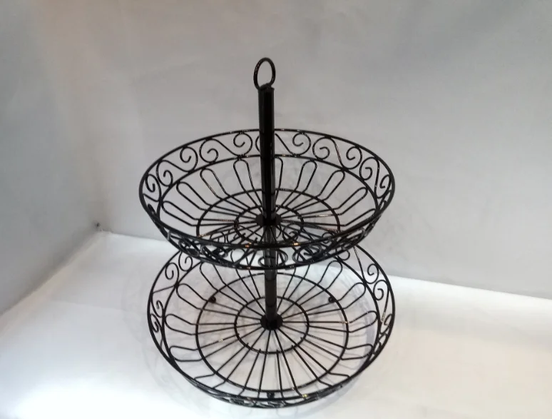 Fruit Basket Holder & Decorative Bowl Stand Perfect for Fruit, Vegetables, Snacks, Household Items