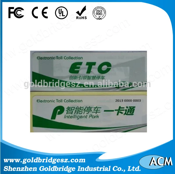 Китай завод 860-960 МГц UHF rfid лобовое стекло tag anti-tamper стикер для парковки/автомобиль/автомобиль